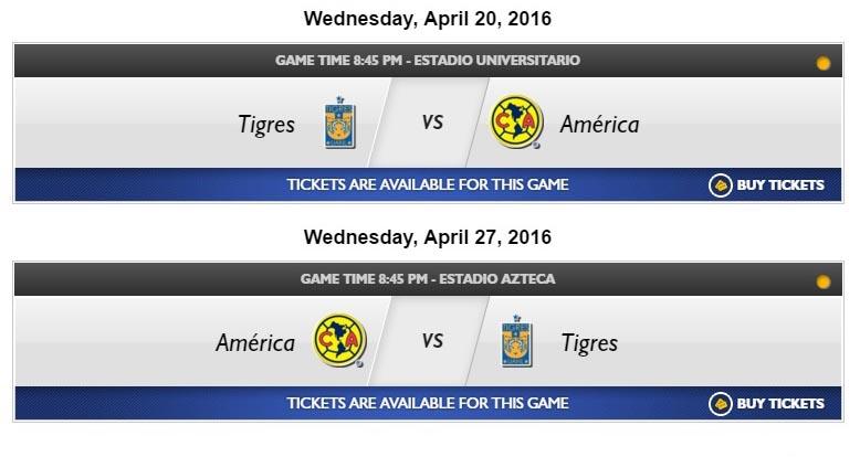 Horarios de la final de concachampions