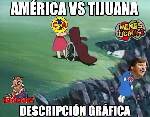 memes del américa,xolos
