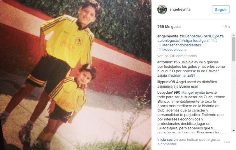 Ángel Reyna tiene un pasado chiva, americanista y rayado. Ángel Reyna tiene un pasado chiva, americanista y rayado.