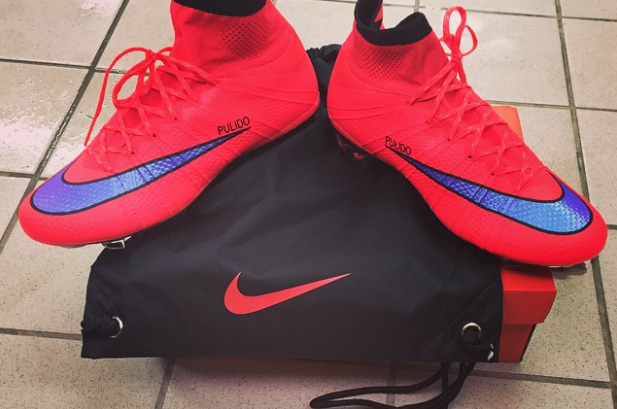 tacos de jugar futbol nike