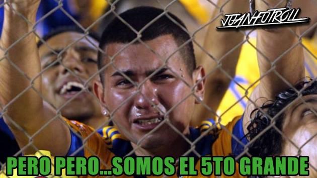 Los memes de la derrota de Tigres en Concachampions