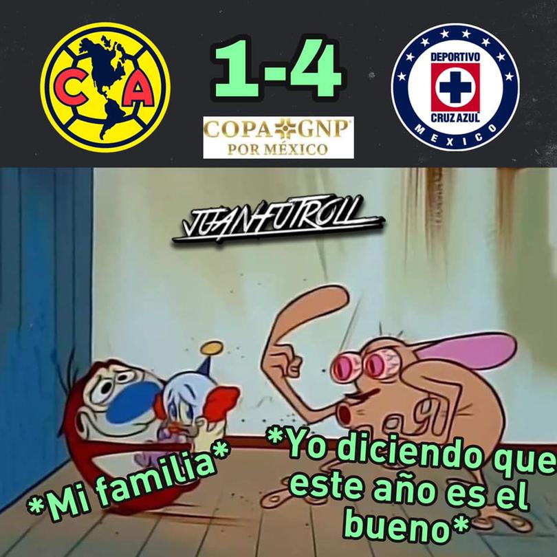 Los Memes Que Dejo El Baile De Cruz Azul Al America En La Copa Gnp Los Memes Que Dejo El Baile De Cruz Azul Al America En La Copa Gnp