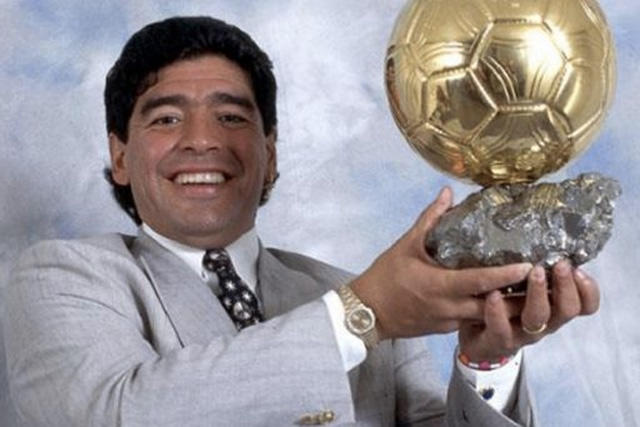 Maradona Gano El Balon De Oro