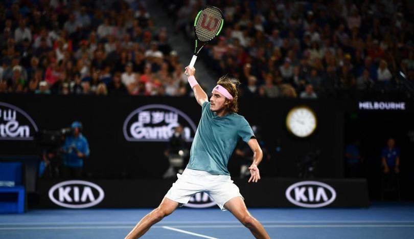 Tsitsipas le va a Olympiakos Madrid tenistas Oscar Leyva